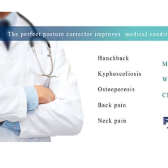 Unisex Adjustable Posture Corrector Back Support Relief - Picture 6 of 7